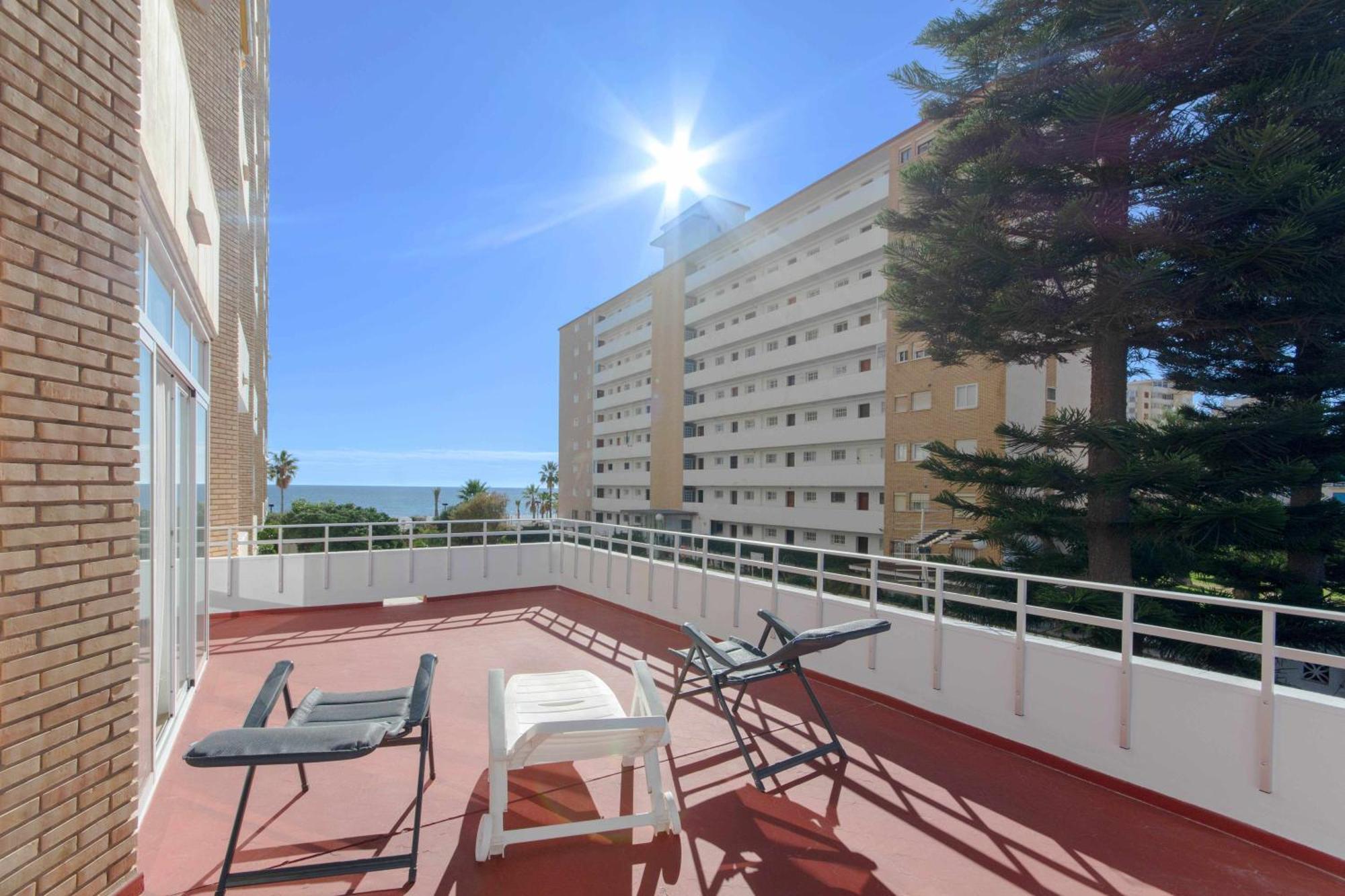 Ronda 3 Con Enorme Terraza Soleada Apartamento Fuengirola Exterior foto